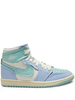 Кроссовки Jordan Air Jordan 1 "High Method of Make - Hydrogen Blue/Light Dew/Coconut Milk/Sail", синий