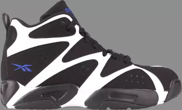 Кроссовки kamikaze 1 mid 'white black blue' Reebok, черный