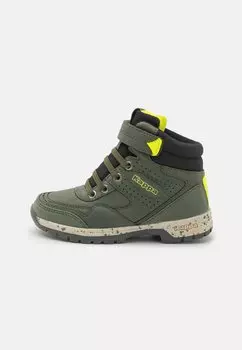 Кроссовки Kappa, цвет army/lime