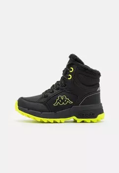Кроссовки Kappa, цвет black/lime