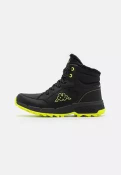 Кроссовки Kappa, цвет black/lime