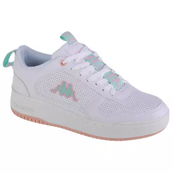 Кроссовки Kappa, цвет weiss/grn/rosa