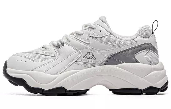 Кроссовки Kappa унисекс, цвет korean white/quiet gray