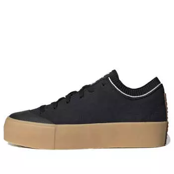 Кроссовки karlie kloss x trainer xx92 'black white gum' Adidas, черный