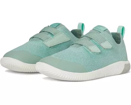 Кроссовки KEEN Kids KNX Knit Double Strap, цвет Granite Green/Lichen