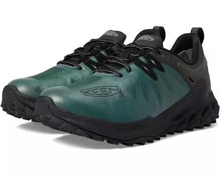 Кроссовки KEEN Zionic Waterproof, цвет Dark Forest/Black