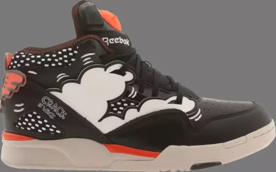 Кроссовки keith haring x pump omni lite Reebok, черный