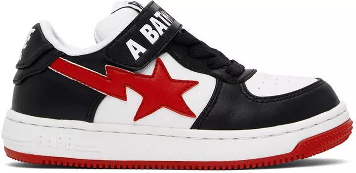 Кроссовки Kids Sta #1 BAPE, черный