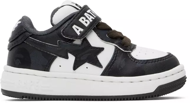 Кроссовки Kids Sta #1 BAPE, черный
