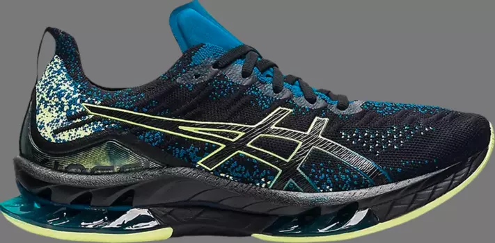 Кроссовки kinsei blast 'black glow yellow' Asics, черный