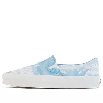 Кроссовки kith x vault og classic slip-on lx 'clouds' Vans, белый