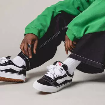Кроссовки knu skool Vans, черный