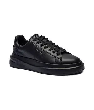 Кроссовки кожаные Guess Manelba, черный