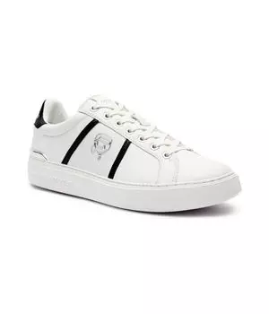 Кроссовки кожаные Karl Lagerfeld, белый / черный