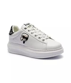 Кроссовки кожаные Karl Lagerfeld Kapri NFT, белый