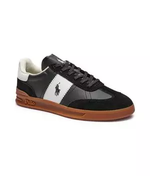 Кроссовки кожаные Polo Ralph Lauren, черный