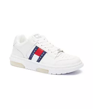 Кроссовки кожаные Tommy Jeans Brooklyn, белый
