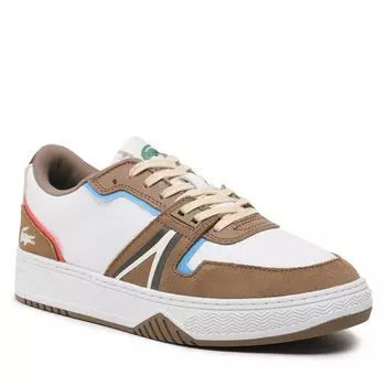 Кроссовки Lacoste, коричневый белый