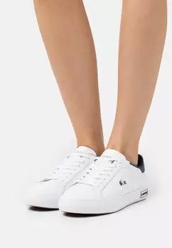 Кроссовки Lacoste Powercourt, белый / темно-синий