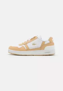 Кроссовки Lacoste T CLIP, цвет white/light brown