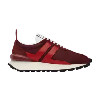 Кроссовки Lanvin Bumpr Sneaker Burgundy, красный