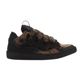 Кроссовки Lanvin Curb Sneakers 'Black Beige', черный