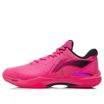 Кроссовки лежат Li-Ning, розовый