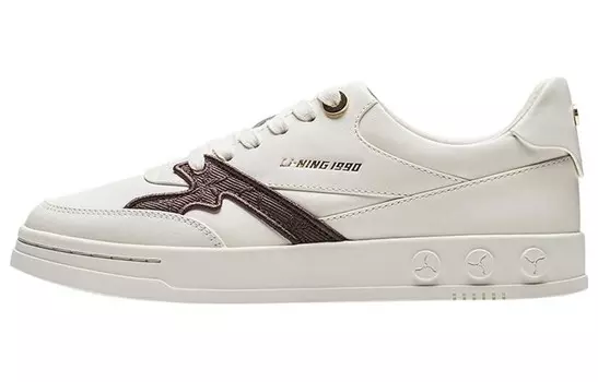 Кроссовки LI-NING 1990 Skateboarding Shoes Women's Low-top, красный