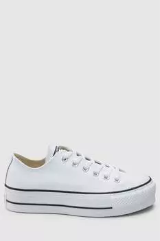 Кроссовки Lift Chuck Ox на платформе Converse, белый