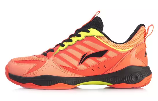 Кроссовки LINING Battle Halberd Badminton Shoes Unisex Low-top Fluorescent Light Orange