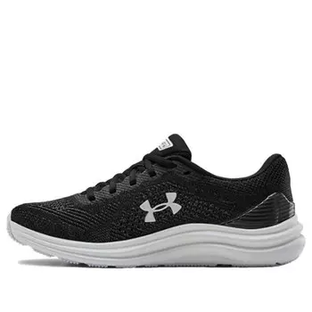 Кроссовки liquify 'black white' Under Armour, черный