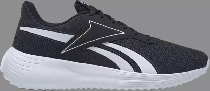 Кроссовки lite 3 'black white' Reebok, черный