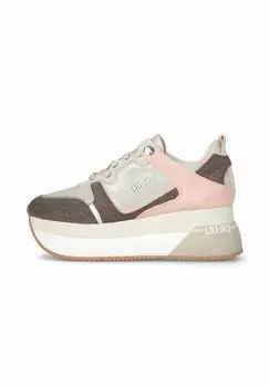 Кроссовки LIU JO, цвет pink beige