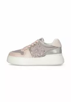 Кроссовки LIU JO С ЛОГОТИПОМ MAXI GLITTER, розовый