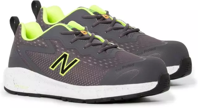 Кроссовки Logic Comp Toe EH PR SR New Balance, цвет Grey/Lime