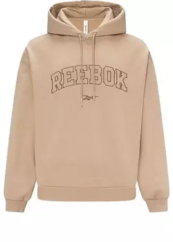 Кроссовки logo hoodie 'brown' Reebok, коричневый