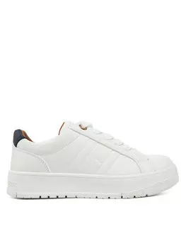 Кроссовки Low Cut Lace-Up Sneaker T3X9-33857-1355 S Tommy Hilfiger, белый
