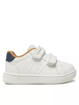 Кроссовки Low Cut Velcro Sneaker T1X9-33835-1355 M Tommy Hilfiger, белый