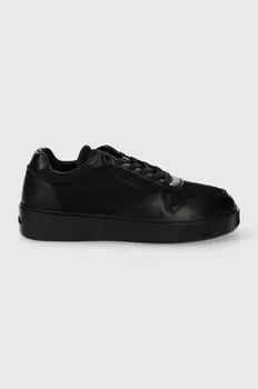 Кроссовки LOW TOP LACE UP W/ STITCH Calvin Klein, черный