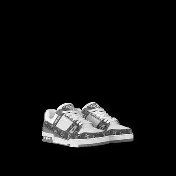 Кроссовки LV Trainer Louis Vuitton, серый