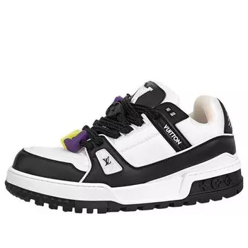 Кроссовки lv trainer maxi sneakers 'black' Louis Vuitton, черный