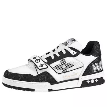 Кроссовки lv trainer 'white black velcro' Louis Vuitton, белый