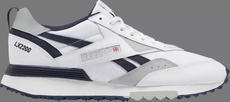 Кроссовки lx 2200 'white vector navy' Reebok, белый