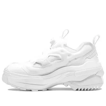 Кроссовки maison margiela x tabi instapump fury oxford 'white porcelain' Reebok, белый