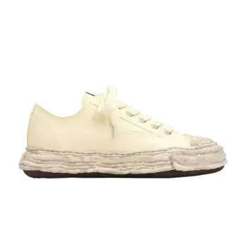 Кроссовки Maison Mihara Yasuhiro Peterson Low Garment Dyed - White, кремовый