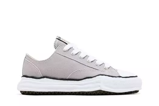 Кроссовки Maison Mihara Yasuhiro Peterson OG Sole Canvas Low Grey, серый