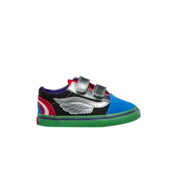 Кроссовки Marvel x Old Skool V Toddler Vans, мультиколор