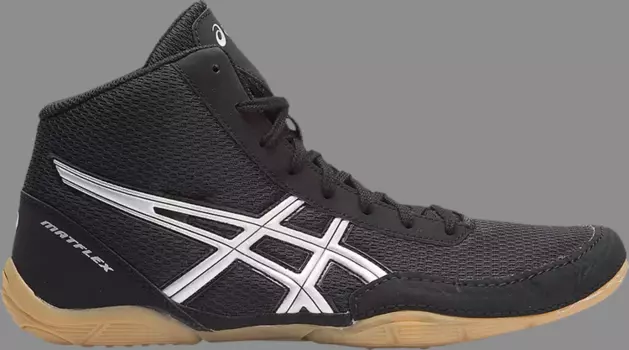 Кроссовки matflex 5 'black silver' Asics, черный