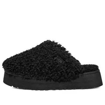 Кроссовки макси-тапочки на фигурной платформе Ugg, черный