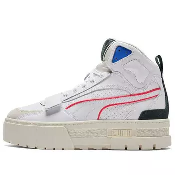 Кроссовки mayze mid 'white' Puma, белый